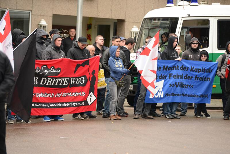 Fotos vom Naziaufmarsch in Göppingen am 12.10.2013 25