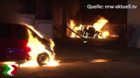 Autos des Essener Ausländeramtes in Flammen - Brandstiftung? 1