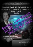 Beatrix von Storch in FFM