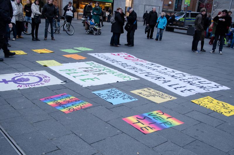 Demo gegen Rassismus und für Vielfalt (2)