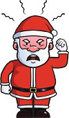 angry santa