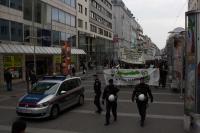 Die Demonstration startet