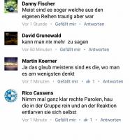 Screenshot Diskussion, "linke Verräter"