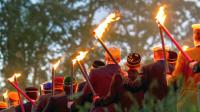 Aufzug von Burschenschaftern 2014 in Eisenach, Thüringen