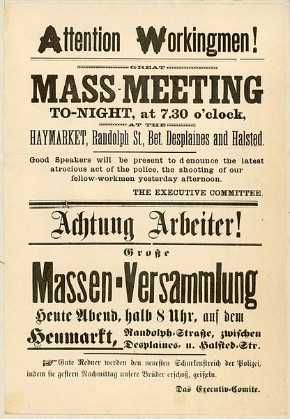 Haymarket Flyer