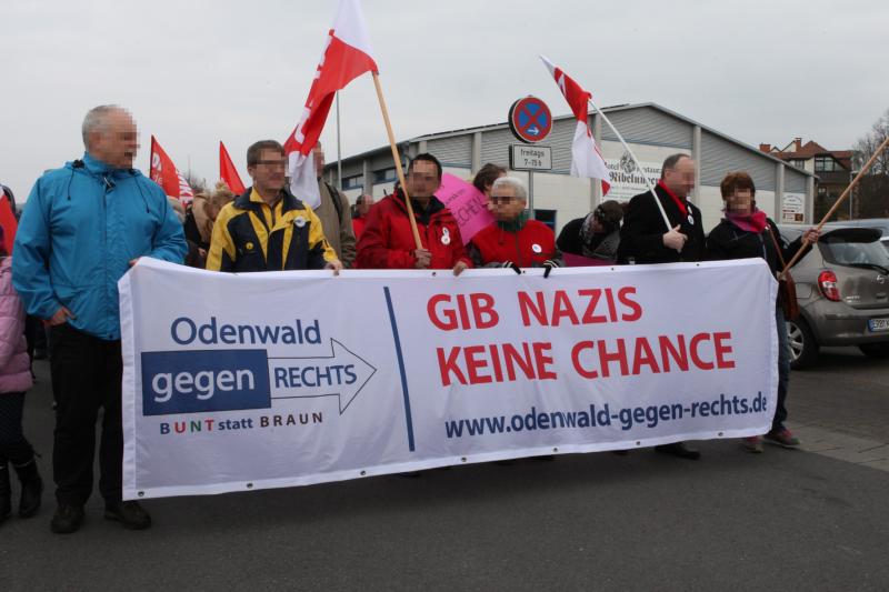 Mehrere regionale Bündnisse beteiligten sich an der Demo.