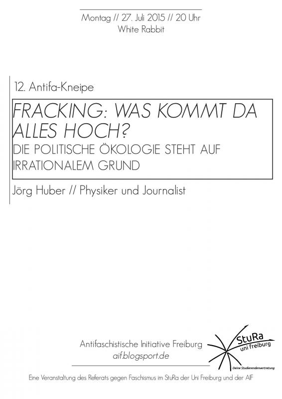 Fracking: Was kommt da alles hoch?