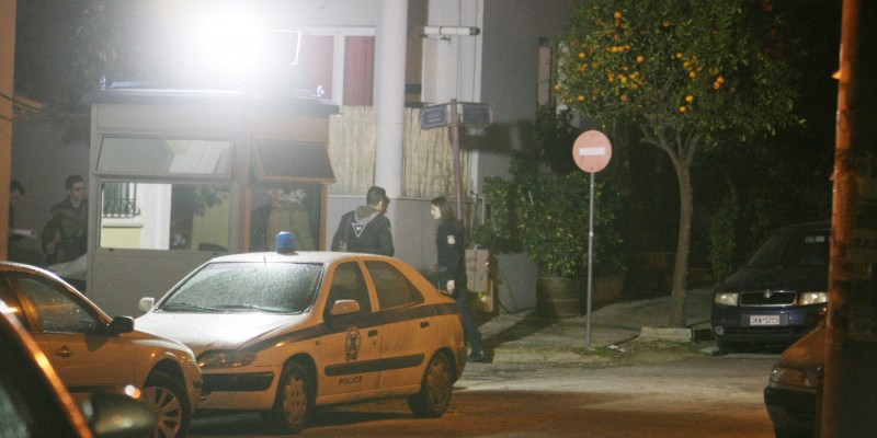 Nach dem Angriff...Polizeistation Zougrafou