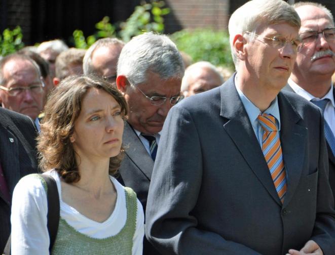 Nicole Steiner und Dr. Ingo Wolf. (Foto Theo Wolters)