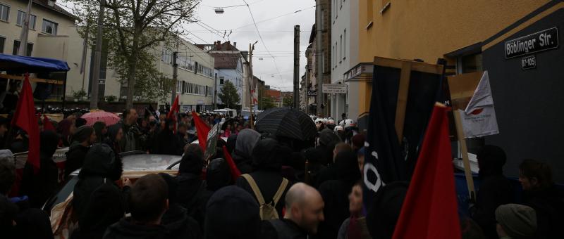 Vor dem Linken Zentrum