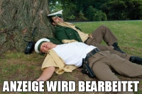 Anzeige wird bearbeitet