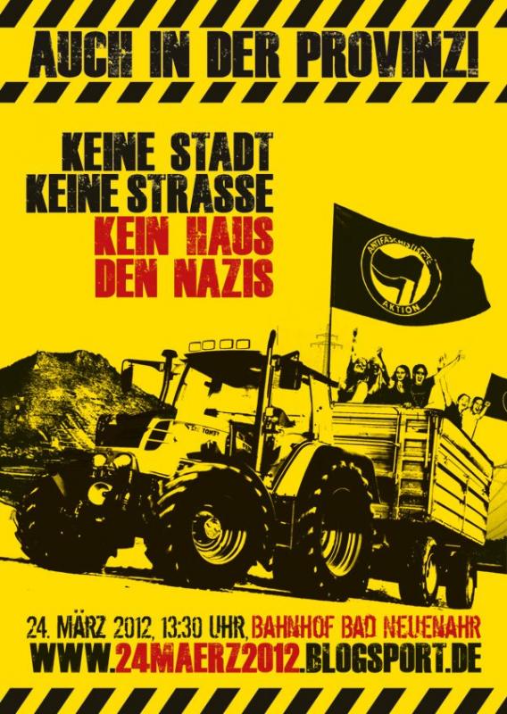 Keine Stadt, keine Straße, kein Haus den Nazis