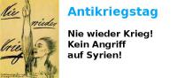 Nie wieder Krieg!