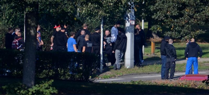 Lok-Hooligans am Völkerschlachtdenkmal 14