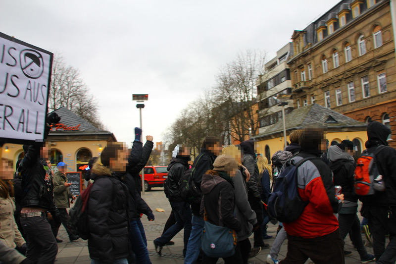 Spontandemos im Anschluss an die Blockaden