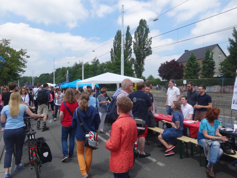 VDSt beim Unistraßenfest