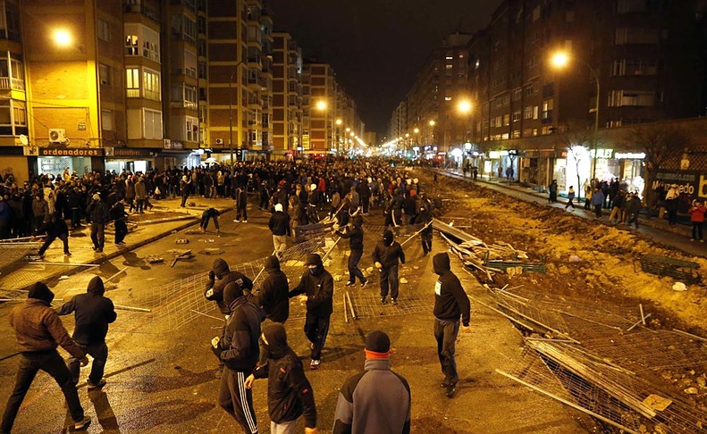 Riots in Burgos