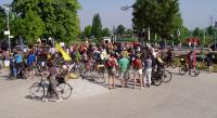 Fahrraddemo in Riegel