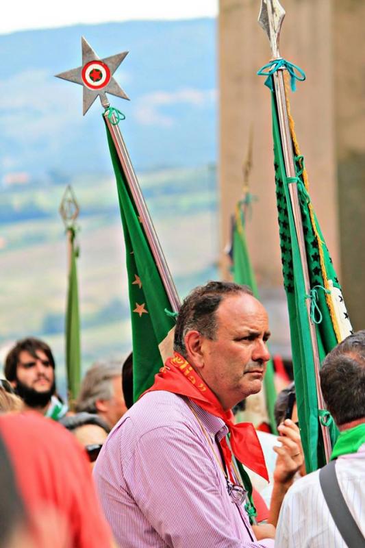 Antifa-Demo, 4.9.2016 in Chianciano, (Fotografo: Carlo Pellegrini)