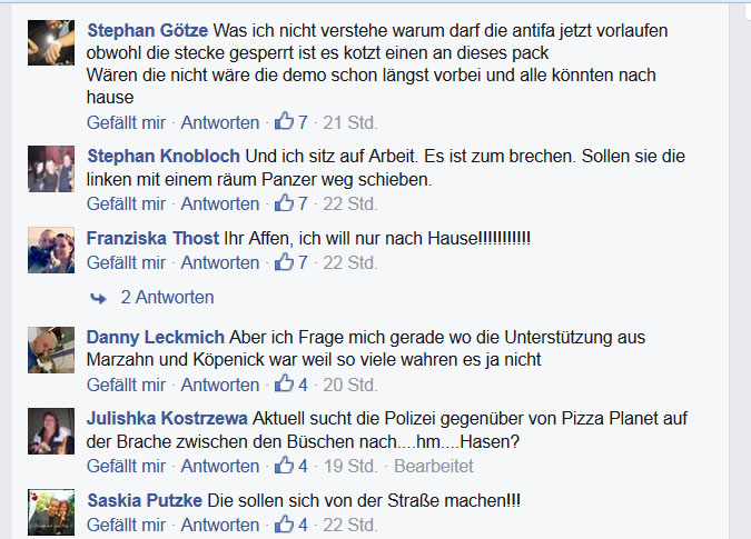 Wutstauf über die Blockade auf Facebook 2