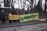 Protest gegen den "politischen Aschermittwoch" des Bürgerbündnis gegen Rechtsextremismus Weimar