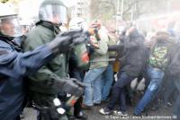 Widerstand gegen NPD Bundesparteitag in Weinheim 24