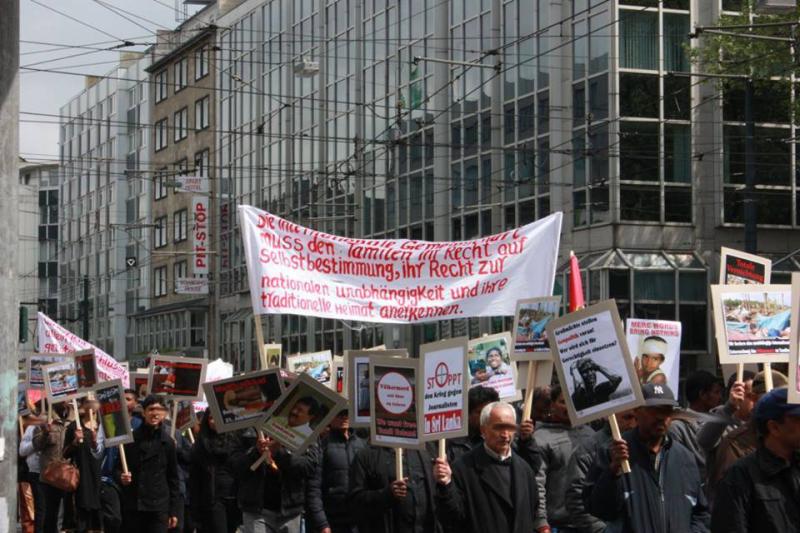  „Tamils Genocide Day“ Gedenk-Demonstration Düsseldorf von 18. Mai.