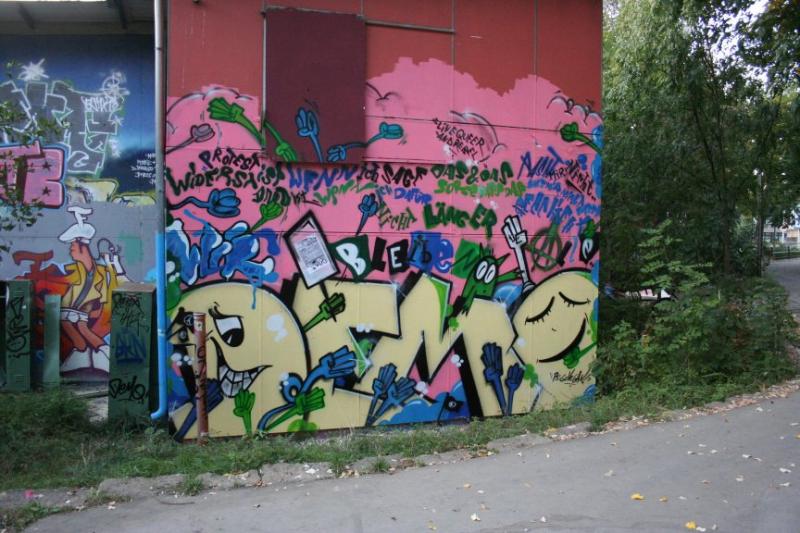 Soligraffiti Demo in Balingen