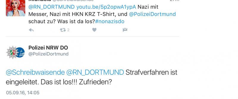 Polizei NRW auf Twitter