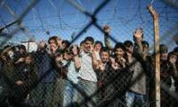 children in refugee camp