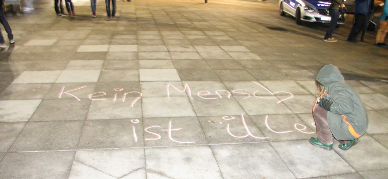 Protest gegen Interessengemeinschaft Schelmenäcker - 2