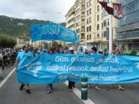 Demo in Donostia zur Festwoche