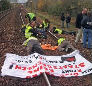 Castor-Blockade bei Caen