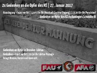 Aufruf zum 27. Januar Gedenken 2017