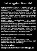 Antiburschi-Flyer