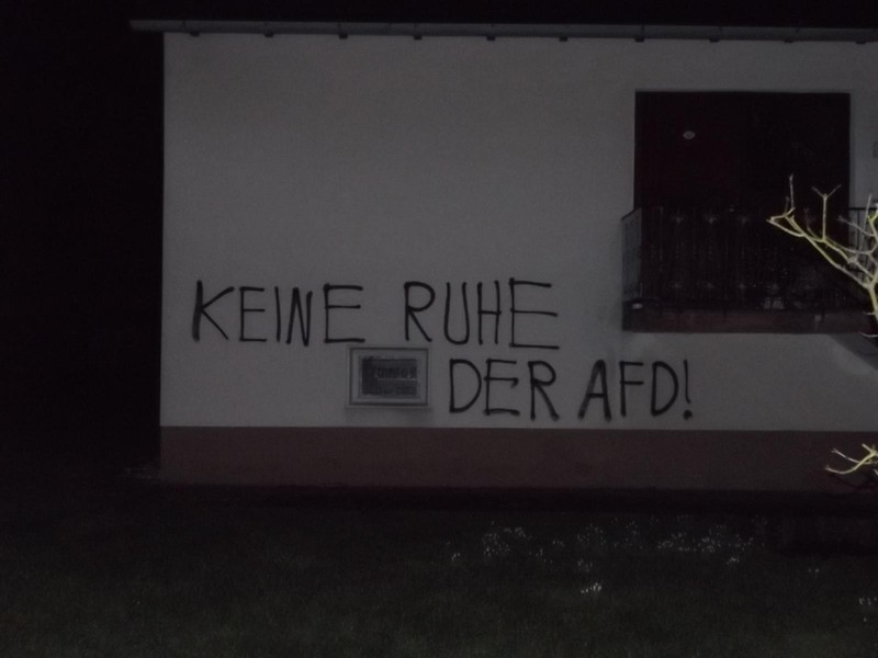 Keine Ruhe der AFD!