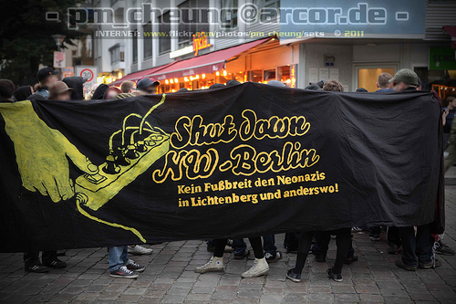 Antifademo in Berlin