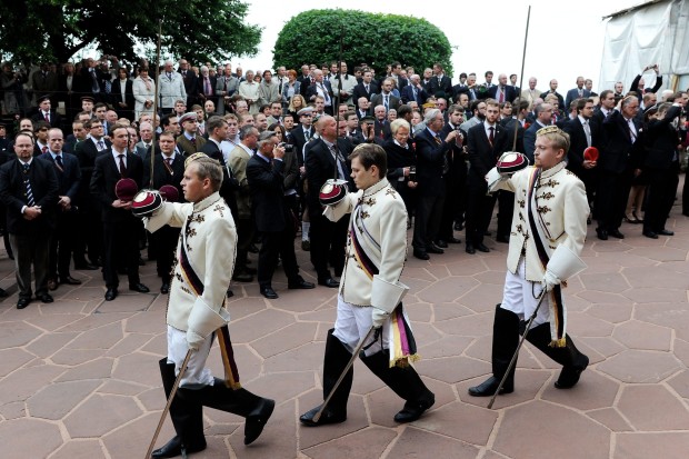 Heutige Aktivitas beim Deutschen Burschentag 2011