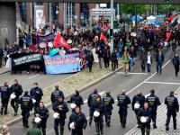 Demonstration in Freiburg am 1. Mai