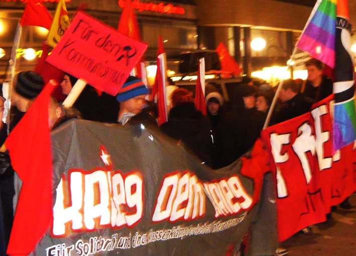 Vorderer Teil der Demo