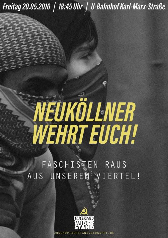 Faschisten raus aus Neukölln