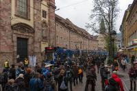 SiG-Demo auf der Bertoldstraße