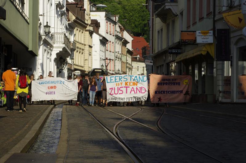 Solidemo nach der Räumung der M52 I