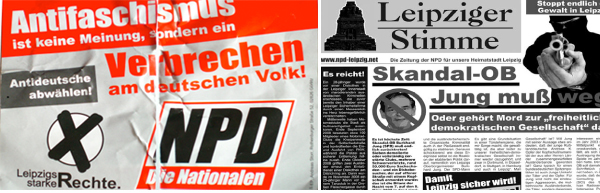 NPD-Wahlwerbung 2009