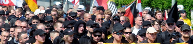 Nazis in Ulm am 1. Mai 2009