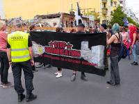 Mieter_innendemo gegen Carré Sama Riga