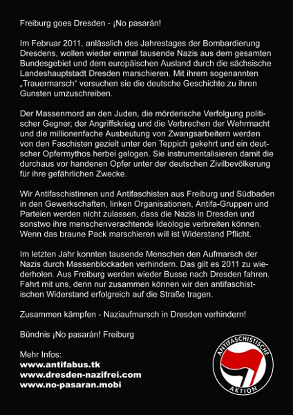 Flyer Rückseite