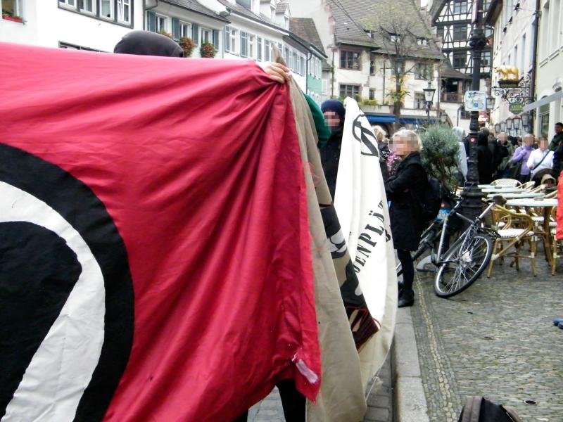 Antifaschistische Demonstration am 14. November 2009 in Freiburg