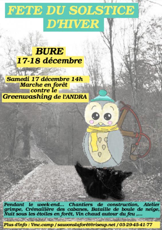 BURE: Wintersonnenwendefeier im Wald