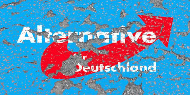 AfD-Logo im Dreck